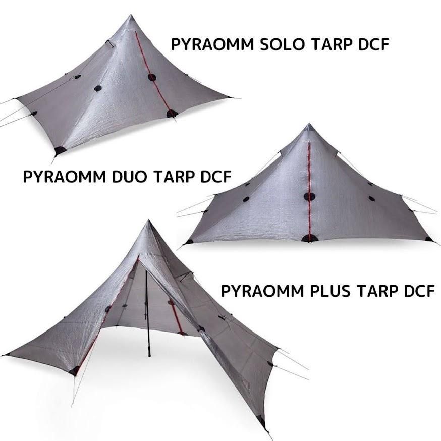 PYRAOMM SOLO TARP DCF - 宗像山道具店 by GRIPS PYRAOMM SOLO TARP DCF - 宗像山道具店 by GRIPS