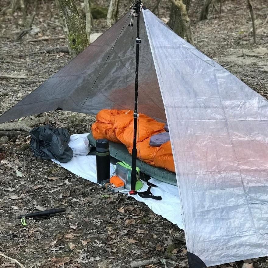 SIMPLEX MINI TARP DCF - 宗像山道具店 by GRIPS SIMPLEX MINI TARP DCF - 宗像山道具店 by GRIPS