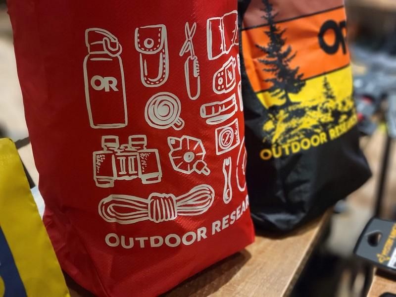 PackOut Graphic Stuff Sack - 宗像山道具店 by GRIPS