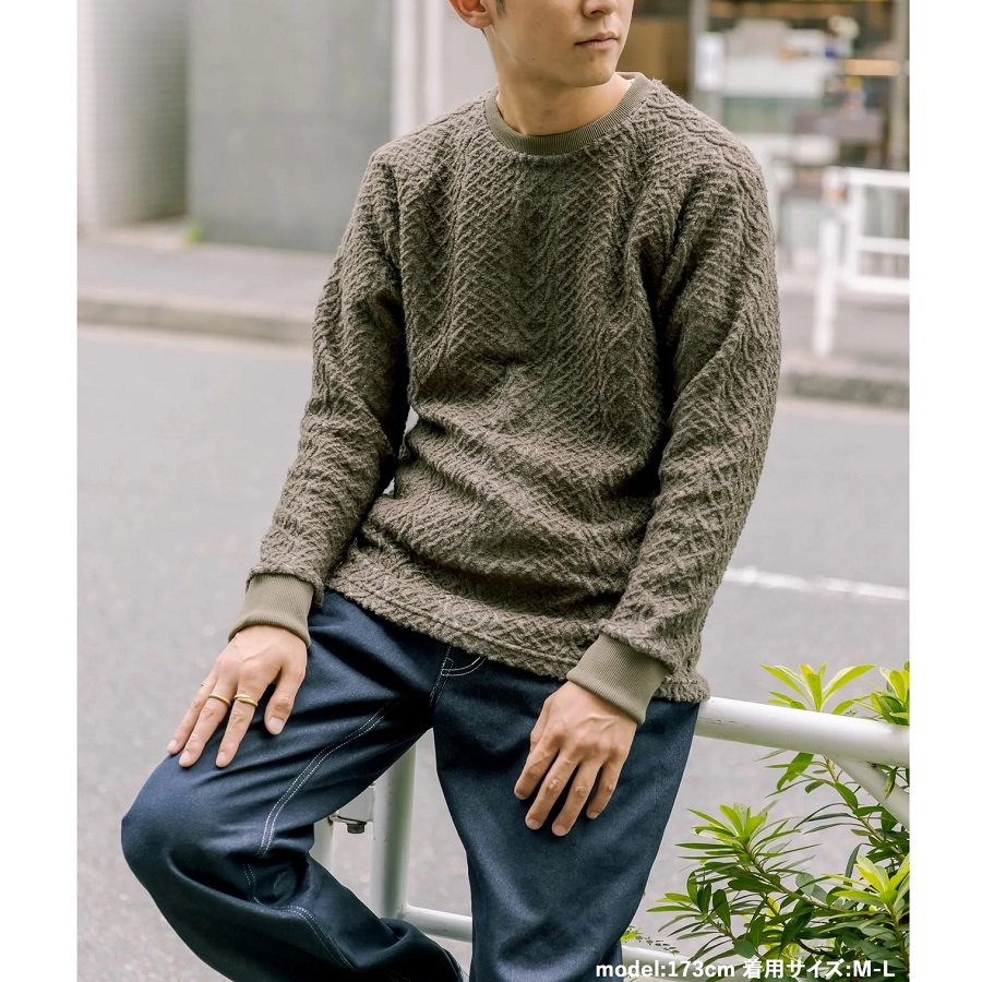 【30%OFF】ACTIVE WOOL Sweater<img class='new_mark_img2' src='https://img.shop-pro.jp/img/new/icons20.gif' style='border:none;display:inline;margin:0px;padding:0px;width:auto;' />