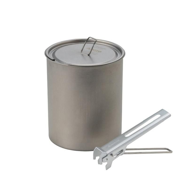 SOTO Titanium Pot 750 - 宗像山道具店 by GRIPS SOTO Titanium Pot 750 - 宗像山道具店 by GRIPS