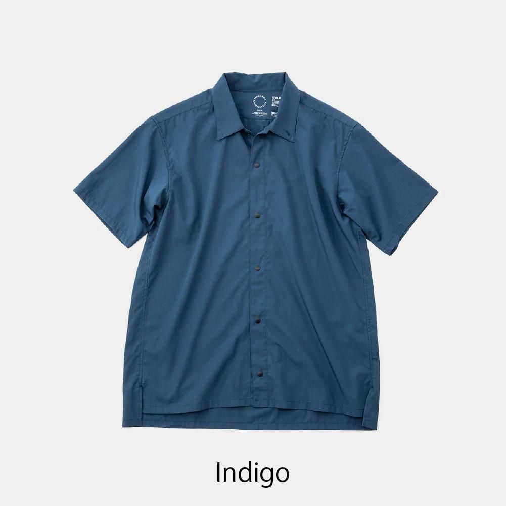山と道 Bamboo Short Sleeve Shirt メンズ UL 登山 アウトドアウェア 036131002 山と道 / バンブーショートスリーブシャツ メンズ（2024） – Run