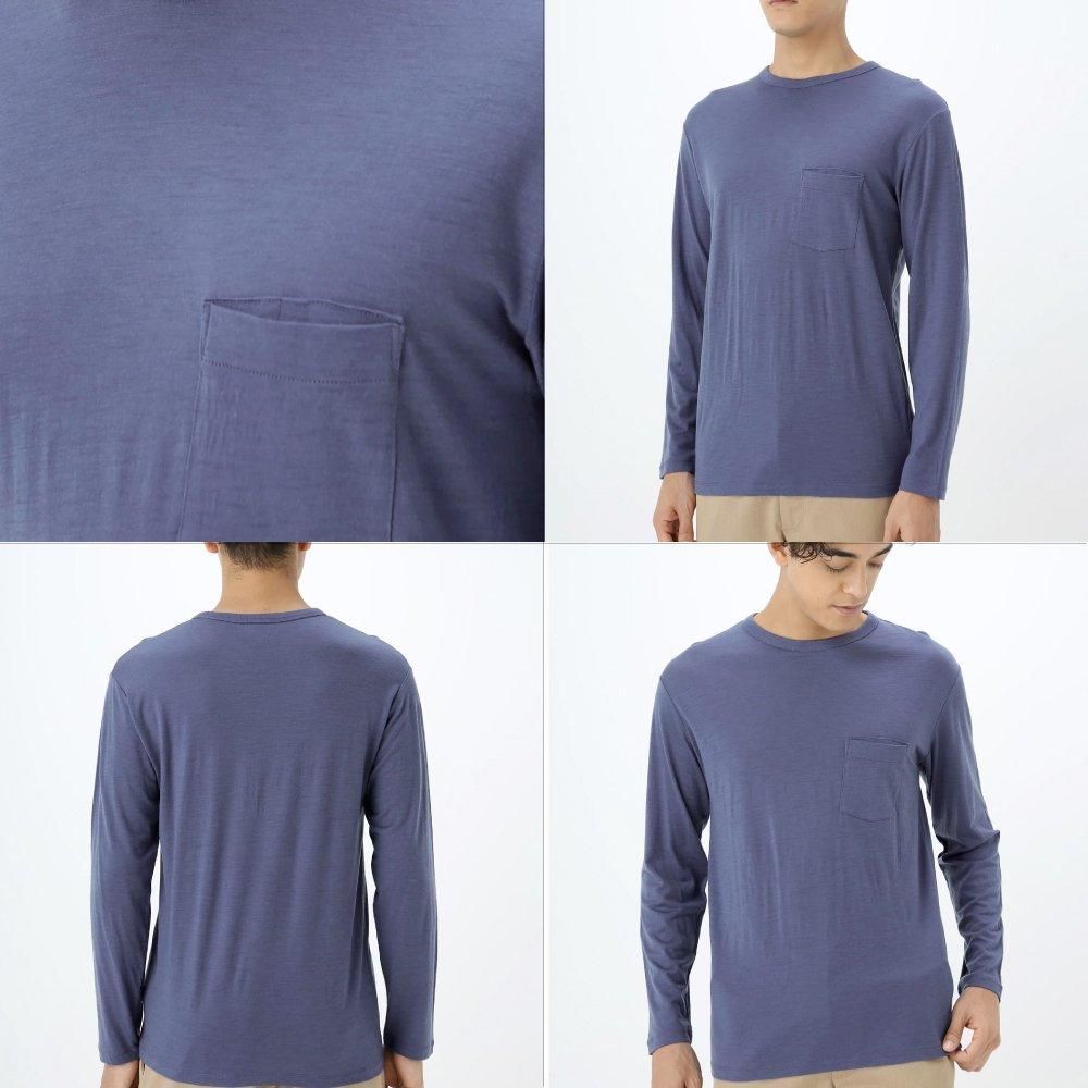 U MERINO 150 LS POCKET TEE - 宗像山道具店 by GRIPS