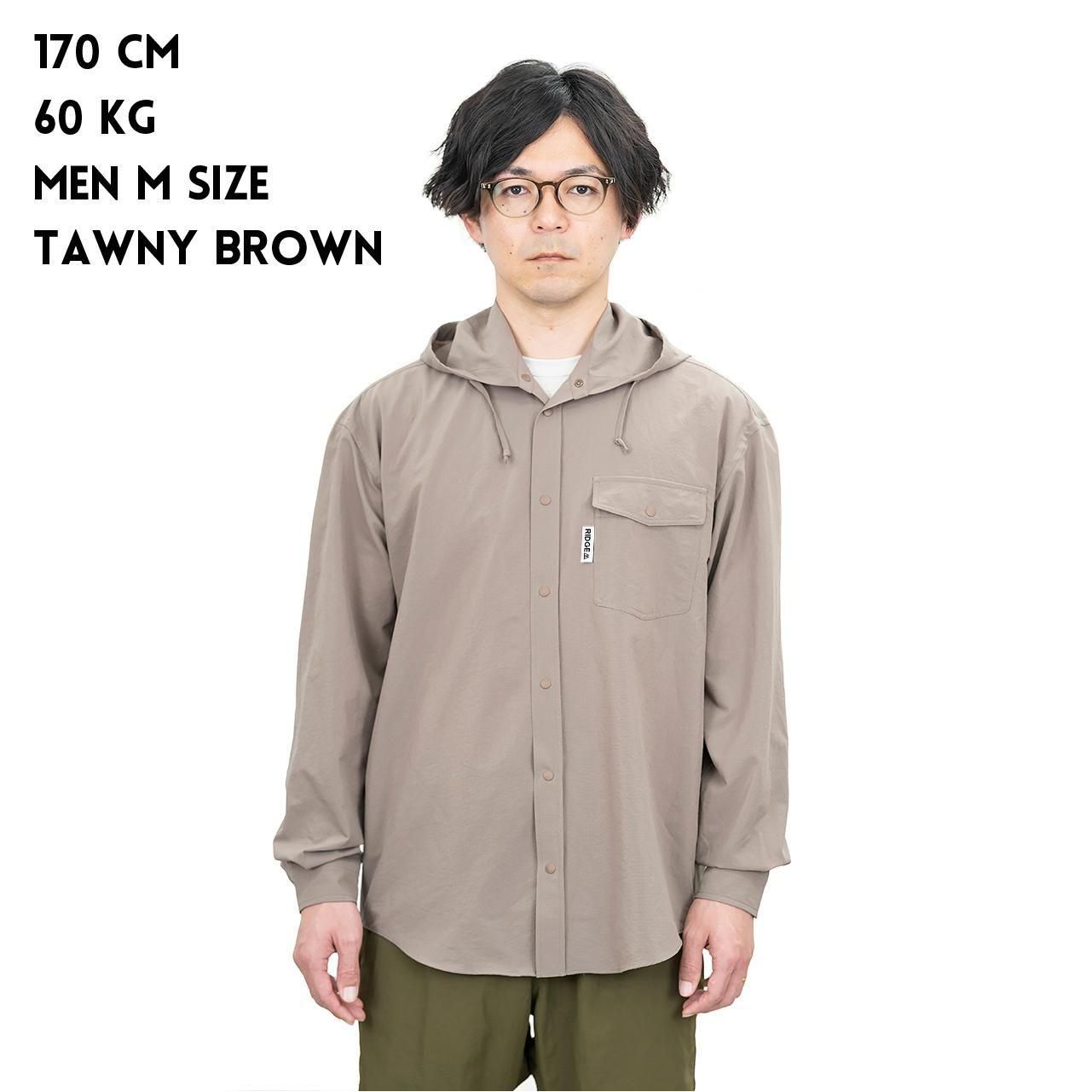 Hooded Long Sleeve Shirt - 宗像山道具店 by GRIPS