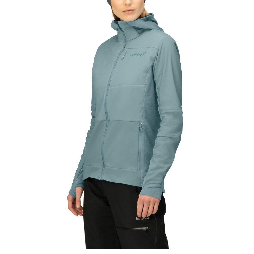 falketind Alpha90 insulated Zip Hood (W) - 宗像山道具店 by GRIPS