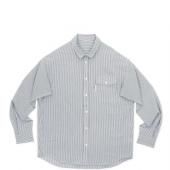 Basic Long Sleeve Shirt  Stripe  [Women]