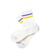 ALLROUNDER 2 STRIPE MERINO CREW SOCKS