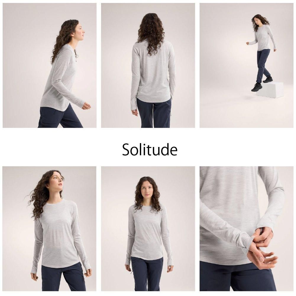 Lana Merino Wool Crew LS (W) - 宗像山道具店 by GRIPS Lana Merino Wool Crew LS (W) - 宗像山道具店 by GRIPS