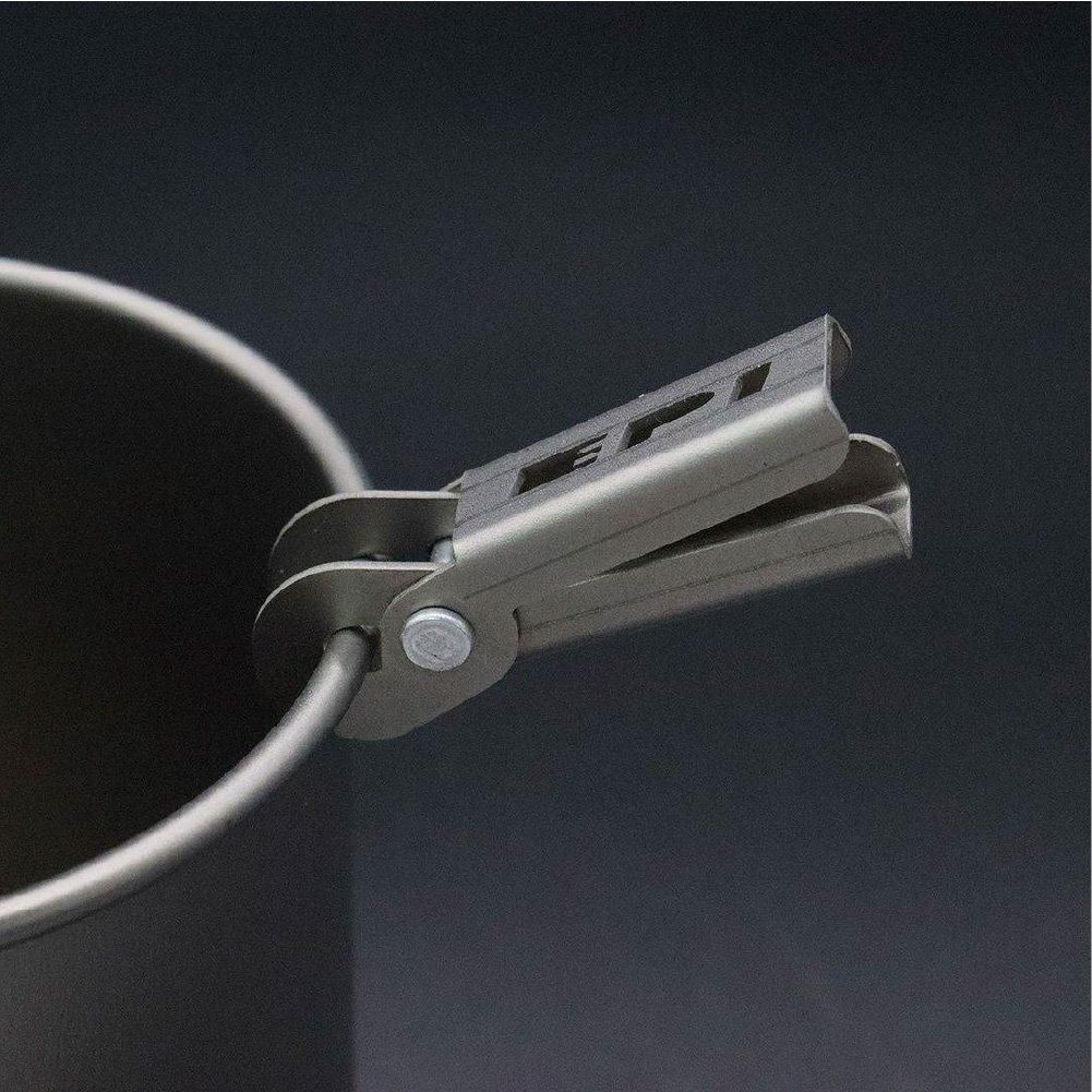 Stacking Titanium Mug Cover Set 300 - 宗像山道具店 by GRIPS