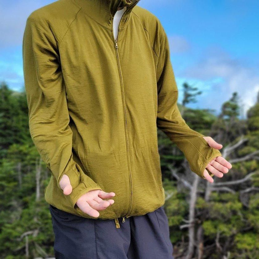 MERINO 150 LS ZIP HOODIE - 宗像山道具店 by GRIPS MERINO 150 LS ZIP HOODIE - 宗像山道具店 by GRIPS