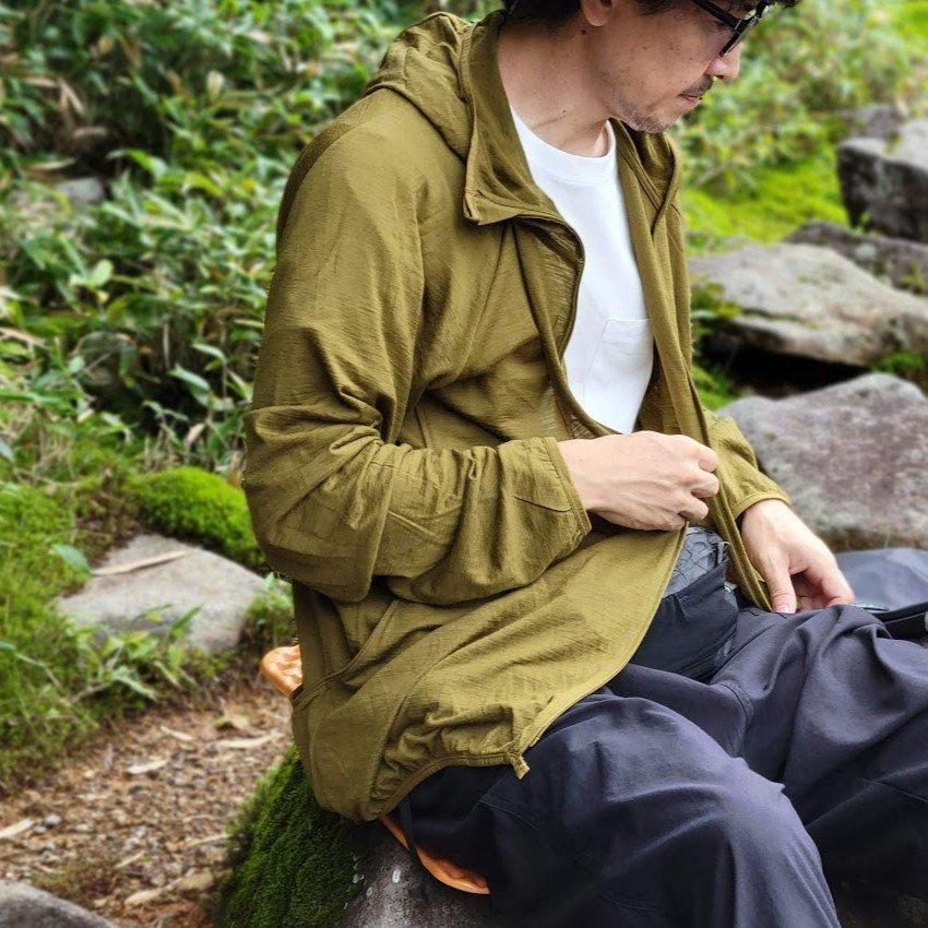 MERINO 150 LS ZIP HOODIE - 宗像山道具店 by GRIPS MERINO 150 LS ZIP HOODIE - 宗像山道具店 by GRIPS