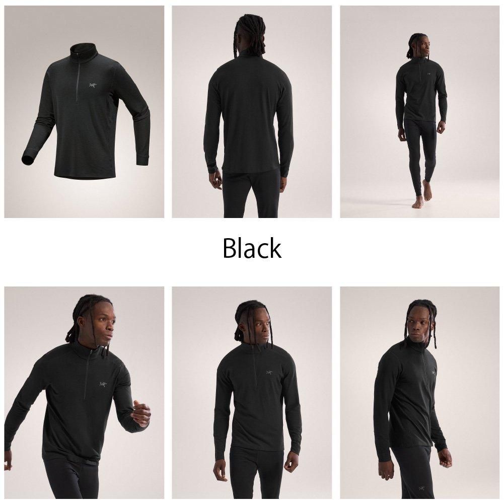 アークテリクス ロー メリノウール ジップネック メンズS arcteyx Rho