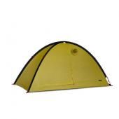 山岳テント イエローとグリーン ドーム型 山岳テント イエローとグリーン ドーム型 山岳テント イエローと