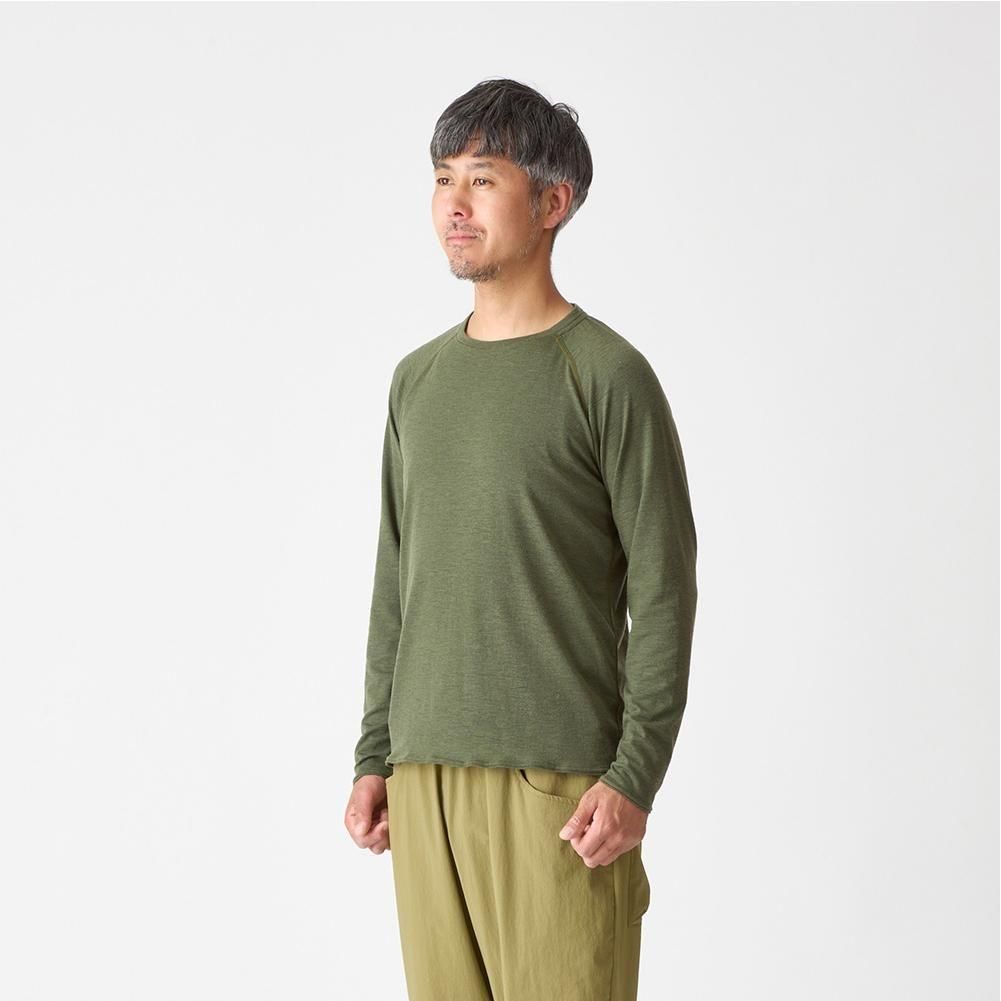 shiun WOOL L/S TEE サイズS shiun(シウン) ONLINE STORE / WOOL L/S TEE