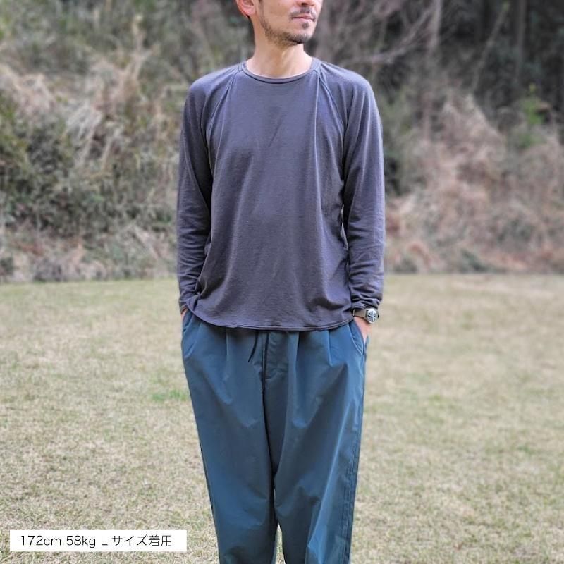 shiun WOOL L/S TEE サイズS shiun(シウン) ONLINE STORE / WOOL L/S TEE