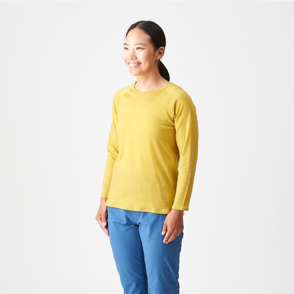 Wool × Tencel LS Tee (W) - 宗像山道具店 by GRIPS Wool × Tencel LS Tee (W) - 宗像山道具店 by GRIPS