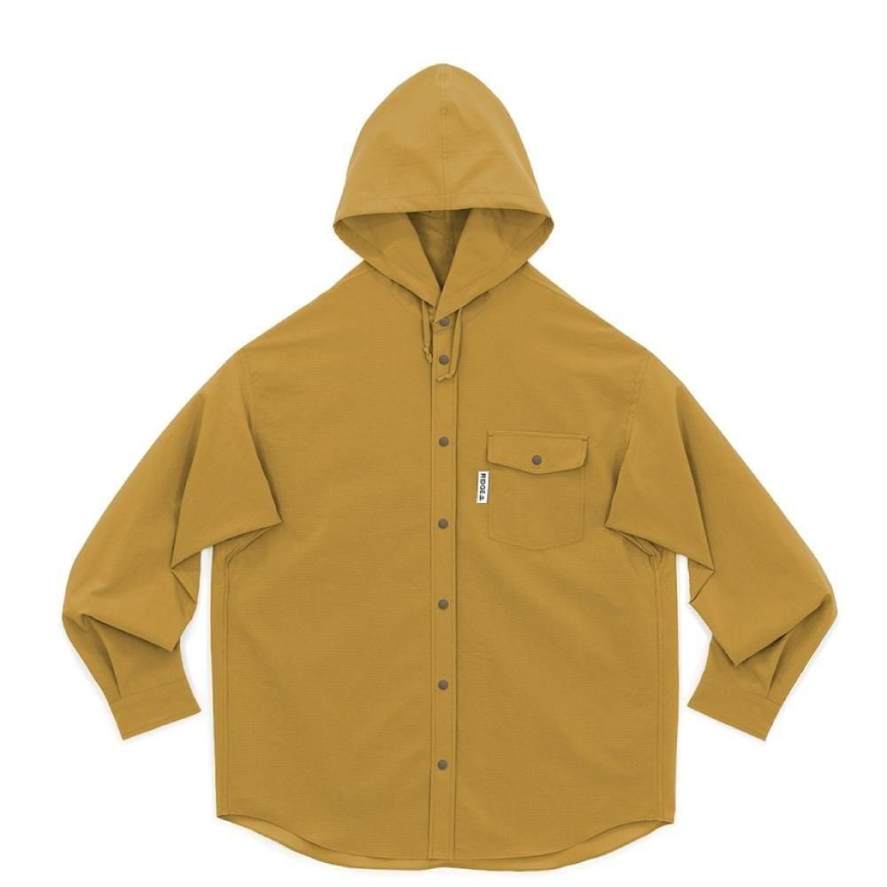 Hooded Long Sleeve Shirt [W] - 宗像山道具店 by GRIPS