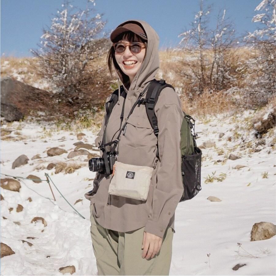 Hooded Long Sleeve Shirt [W] - 宗像山道具店 by GRIPS