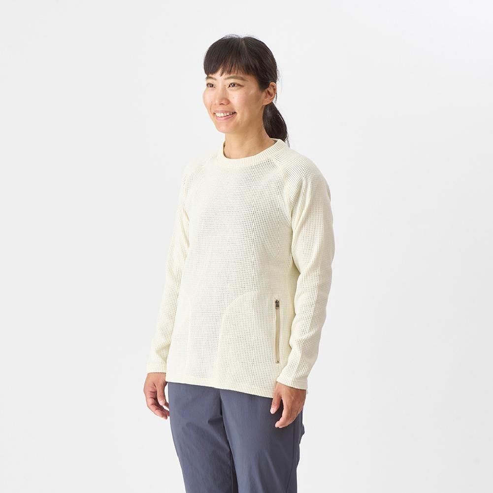 Ventilation Knit LS Tee [W] - 宗像山道具店 by GRIPS