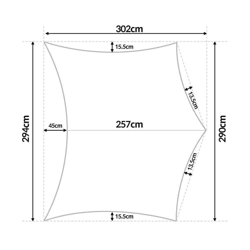NANO Tarp UL HEXA - 宗像山道具店 by GRIPS