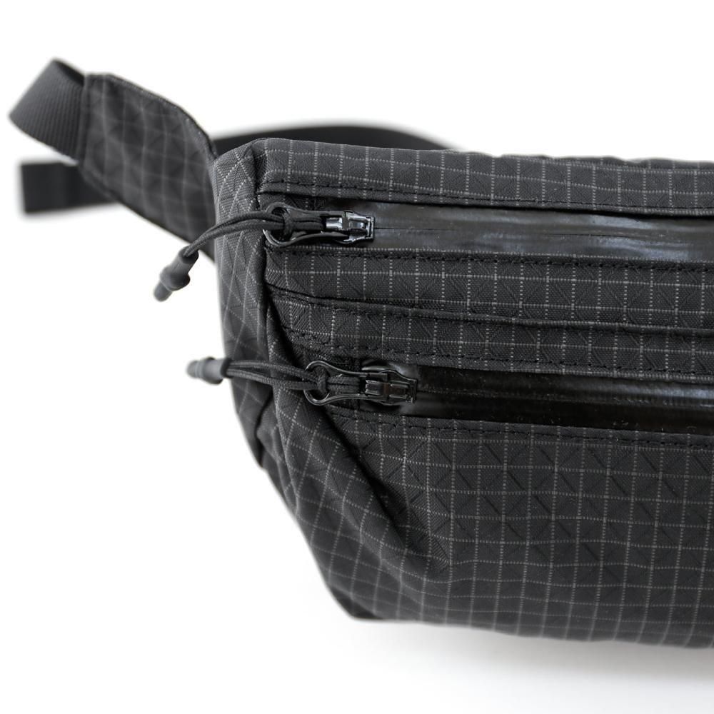 【CAYL】FANNY PACK B-GRID Grey ケイルファニーパック Fanny Pack in B-Grid Grey ~ Windthrow