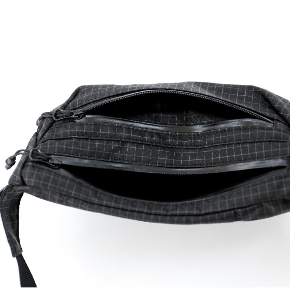 【CAYL】FANNY PACK B-GRID Grey ケイルファニーパック Fanny Pack in B-Grid Grey ~ Windthrow