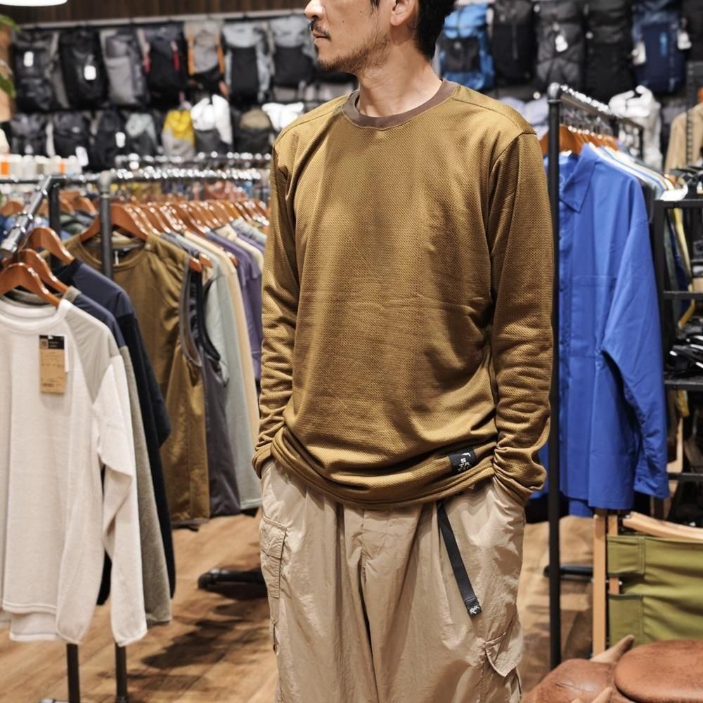 スタティック（STATIC）アドリフト クルー Touchwood Lサイズ STATIC / ADRIFT CREW | STATICBLOOM ONLINE STORE