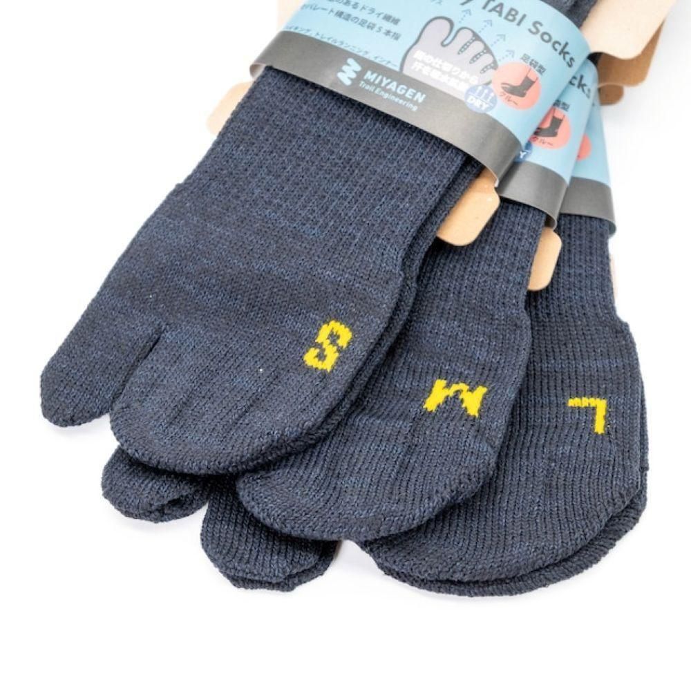 LW Separate Dry TABI Socks Crew - 宗像山道具店 by GRIPS