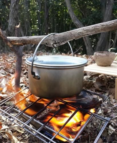 エバニュー Backcountry Almi Pot セット Backcountry Almi Pot - 宗像山道具店 by GRIPS