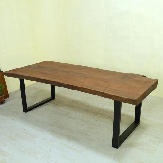 マホガニー一枚板 ダイニングテーブル - アンティーク家具＆ナチュラル