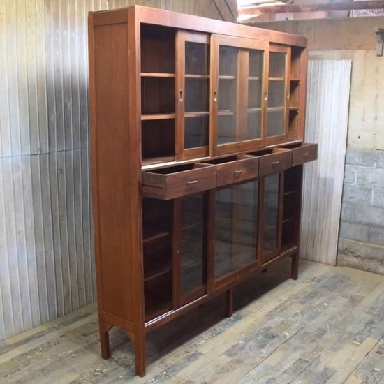 アンティークチーク カップボード - アンティーク家具 アンティークチーク カップボード - アンティーク家具