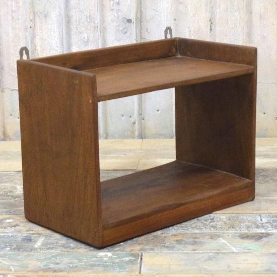 アンティークチーク ウォールシェルフ - アンティーク家具
