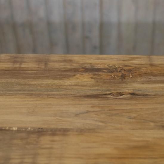 アンティークチーク 6人掛けダイニングテーブル - アンティーク