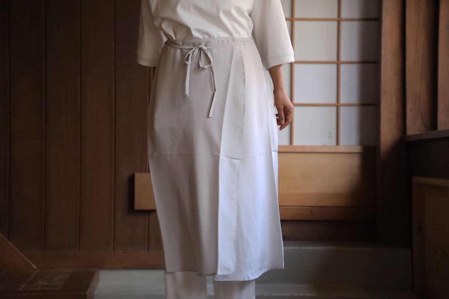 定価40700円　Yoli silk wrap skirt シルクラップスカート