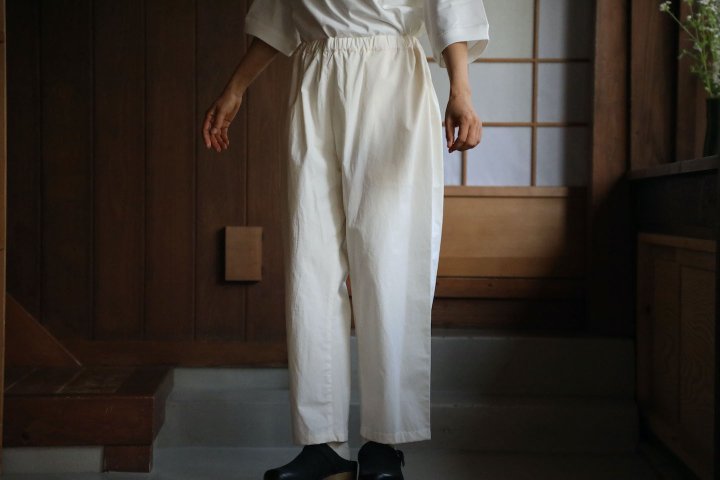 YoliCotton eazy pants(White)