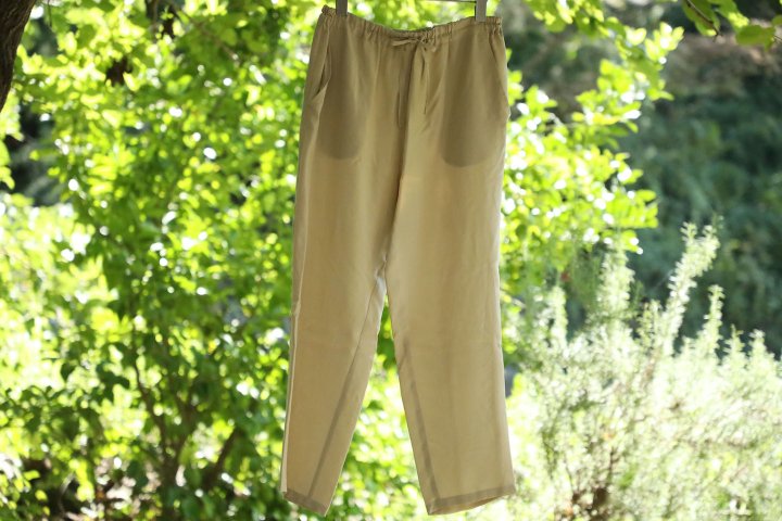Yoli　Silk pants（Beige）