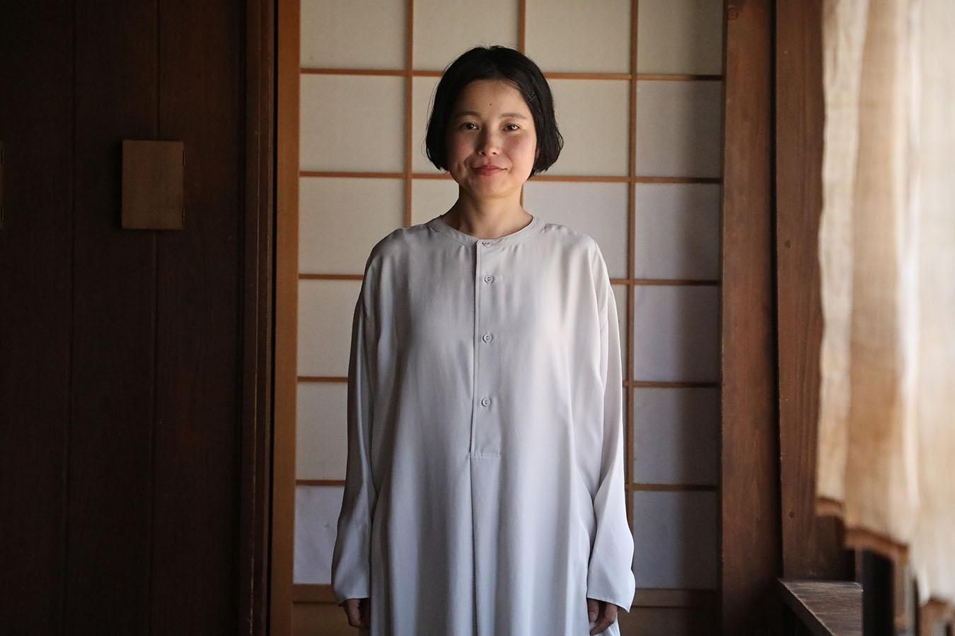 Yoli ヨリ Silk tunic シルクチュニック ホワイト - メルカリ