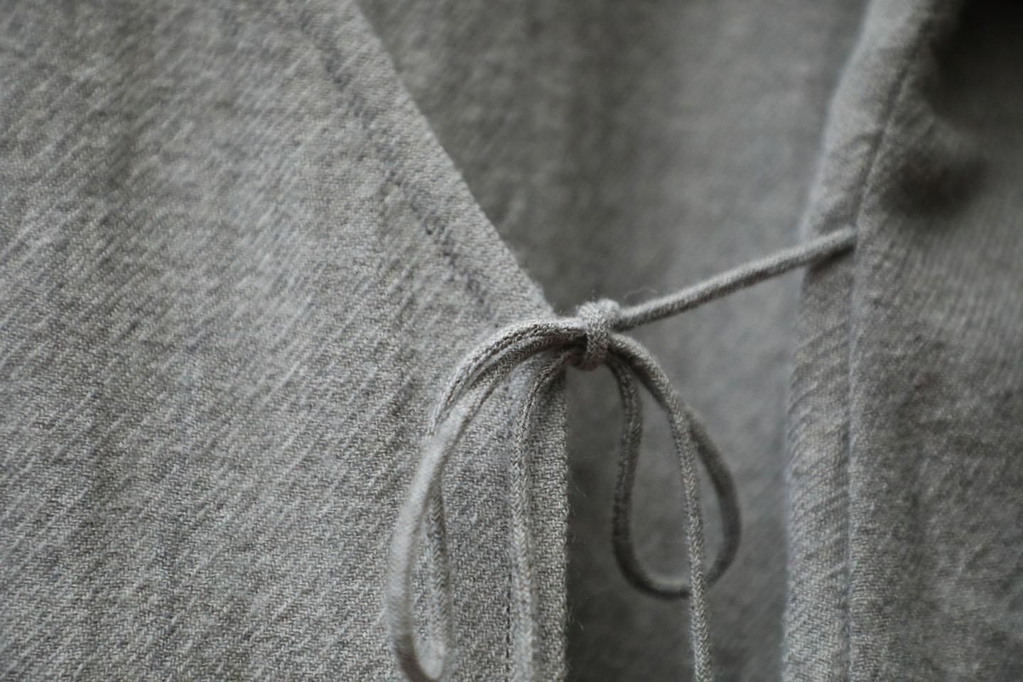 Yoli wool wrap jacket - マーマーなブックス アンド ソックス