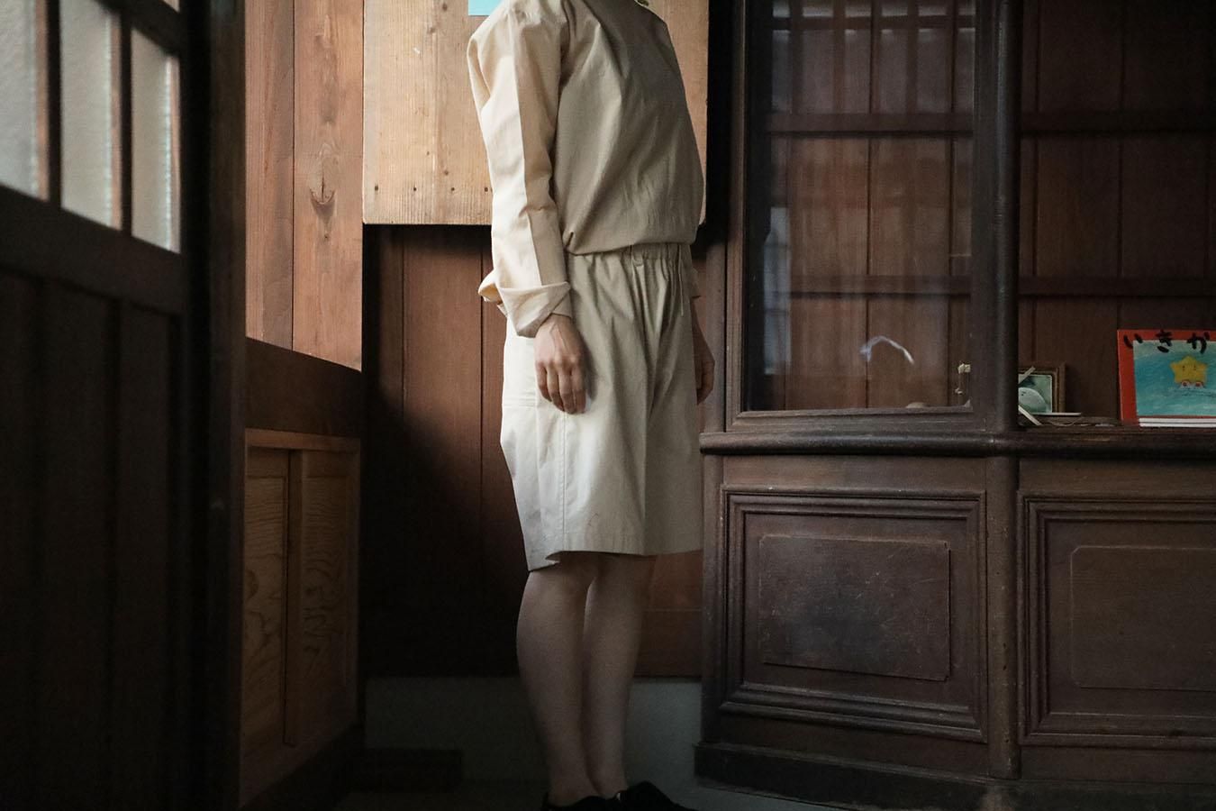 yoli linen short pants 新品未使用 ヨリ ショートパンツ 0f683609c4d7438d8725dfad1c42a9