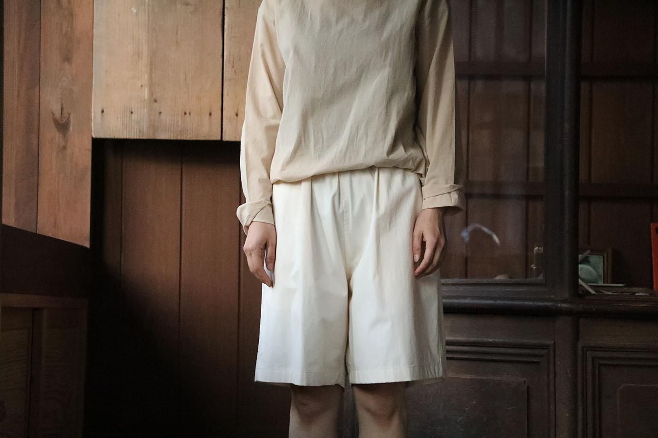 yoli linen short pants 新品未使用 ヨリ ショートパンツ yoli linen short pants 新品未使用 ヨリ ショートパンツ（Yoli