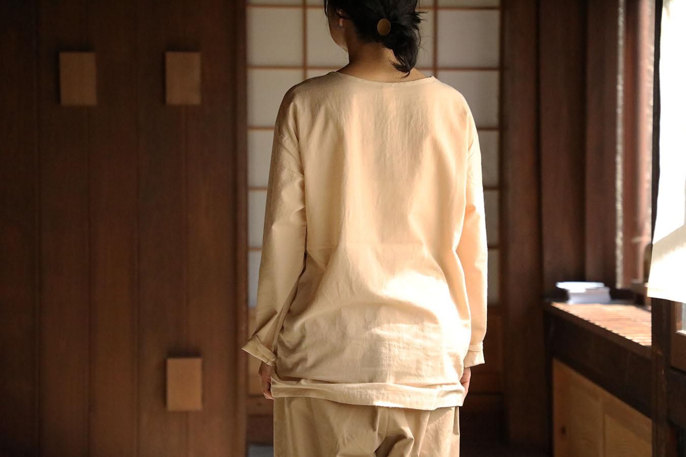 Yoliシンプルブラウス | コットン素材 - マーマーなブックス アンド