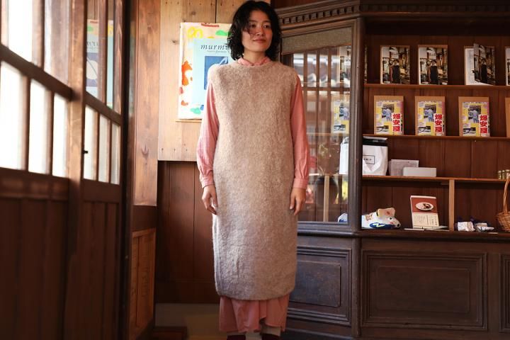 COSMIC WONDERAlpaca loop knit vest dress