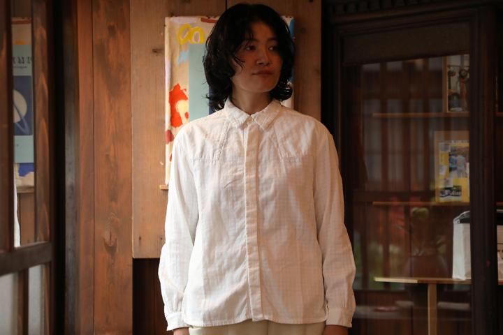 ��ǯ�������Τ��ߡ����¡�SALE�� 50%OFF��COSMIC WONDER��Organic cotton double gauze check country shirt<img class='new_mark_img2' src='https://img.shop-pro.jp/img/new/icons20.gif' style='border:none;display:inline;margin:0px;padding:0px;width:auto;' />