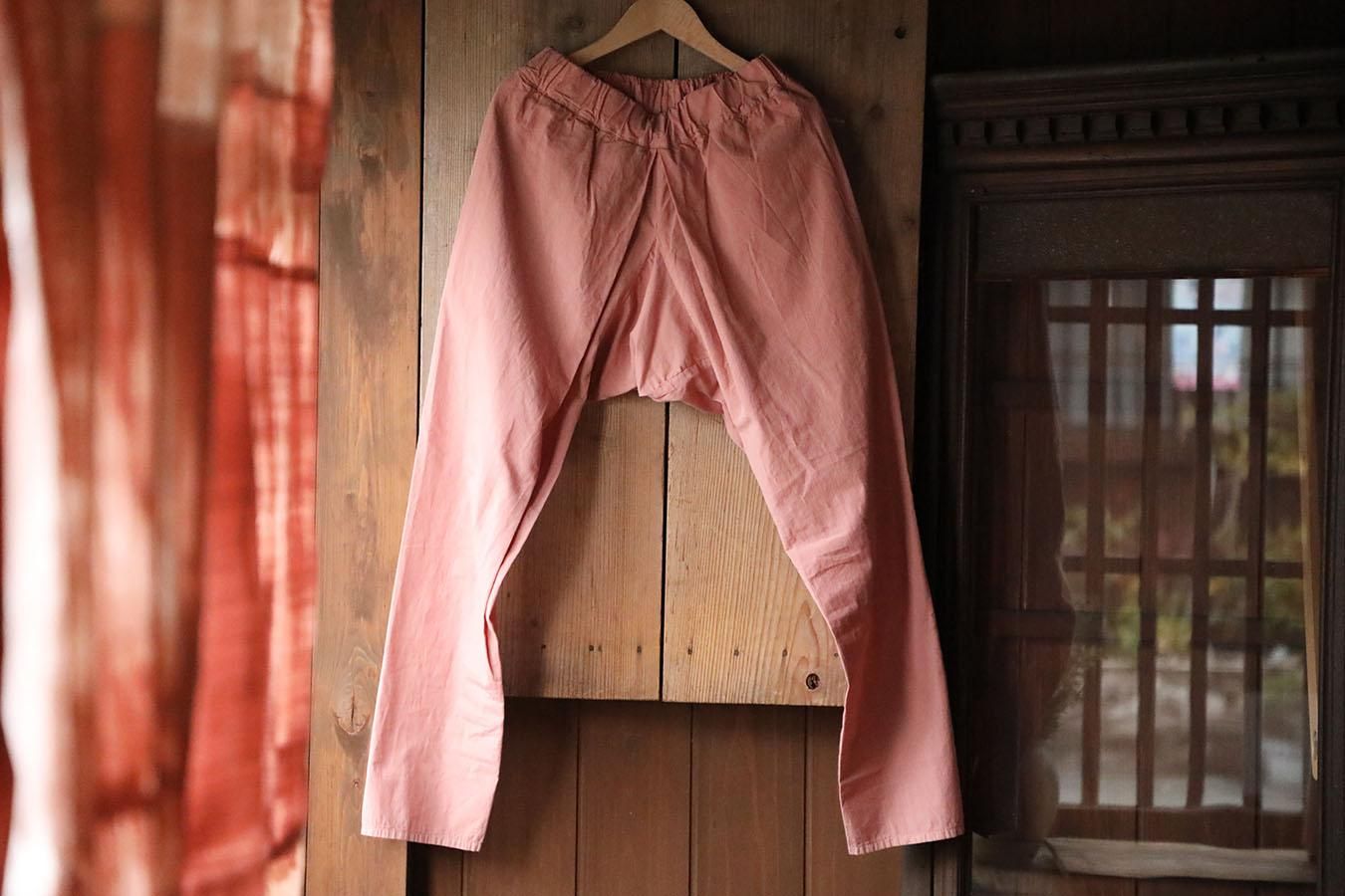 Organic cotton broadcloth Tattuke pants（その他パンツ