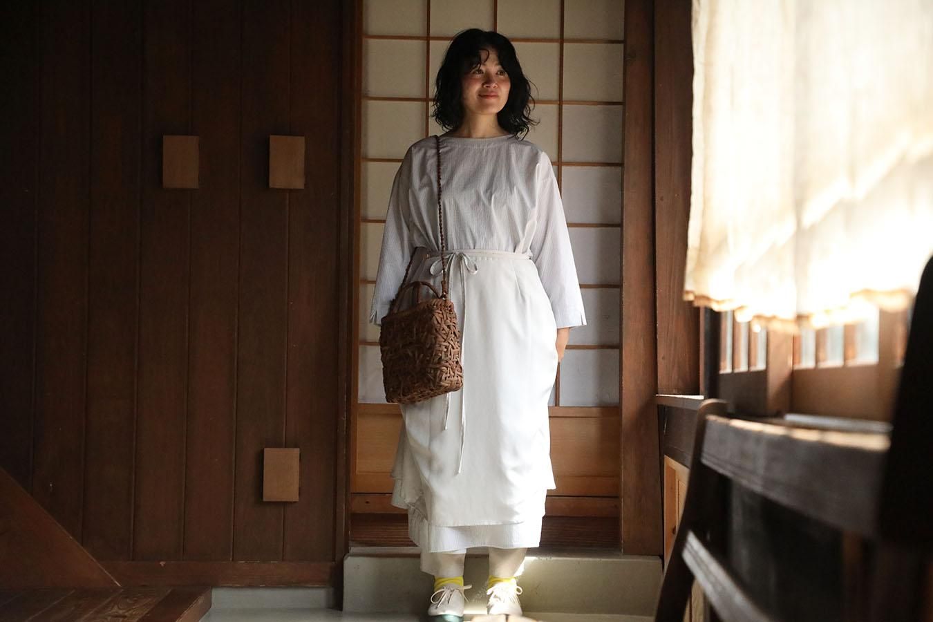 Yoli ヨリ　Check boatneck onepiece Yoli チェックボートネックワンピース | mmCLOSET - マーマーな