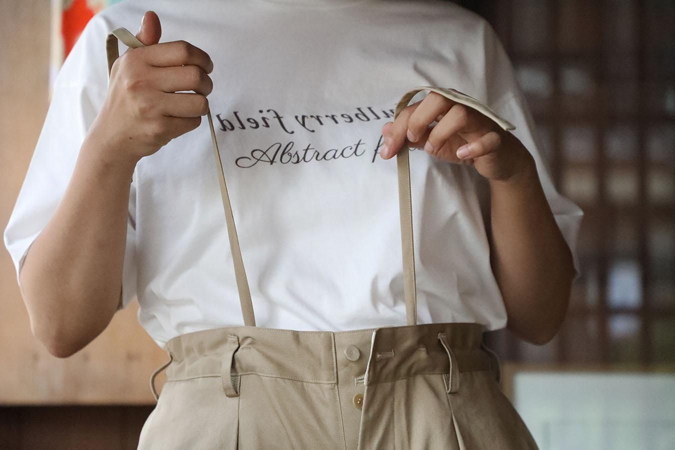 タグ付未使用★COSMIC WONDER★Old floral リネンTシャツ タグ付未使用☆COSMIC WONDER☆Old floral リネンTシャツ