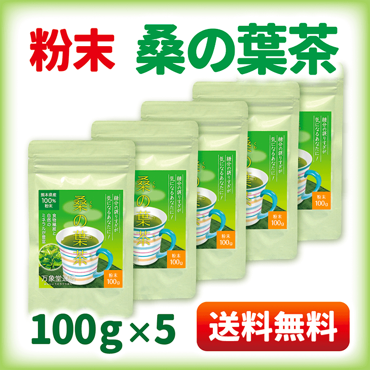 桑の葉茶（粉茶）青汁100g×５袋