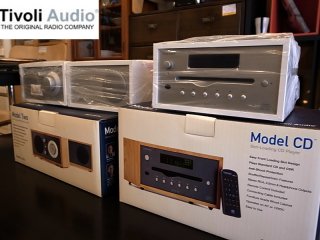 Tivoli Audio チボリ オーディオ Model Two Model CD  廃盤ホワイト+シルバー 未使用 保管品 ■