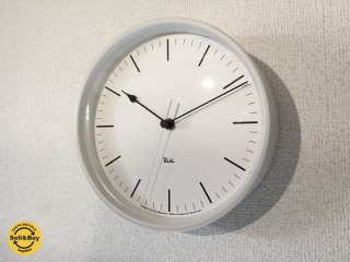 Υ LEMNOS Riki Steel Clock Ȼ 륯å  ǥ ۥ磻 