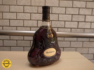 未開栓 Hennessy ヘネシー XO 黒キャップ EXTRA OLD 箱有 ■